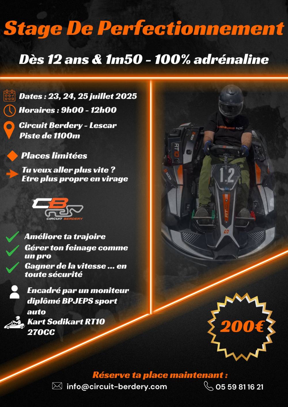 Flyer Stage de Perfectionnement 