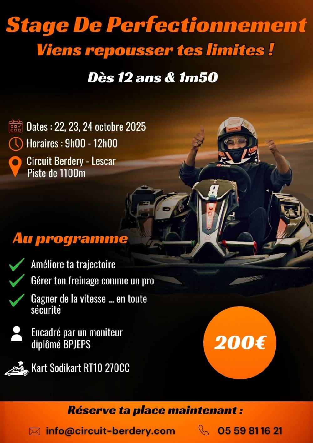 Dès 12 ans & 1m50