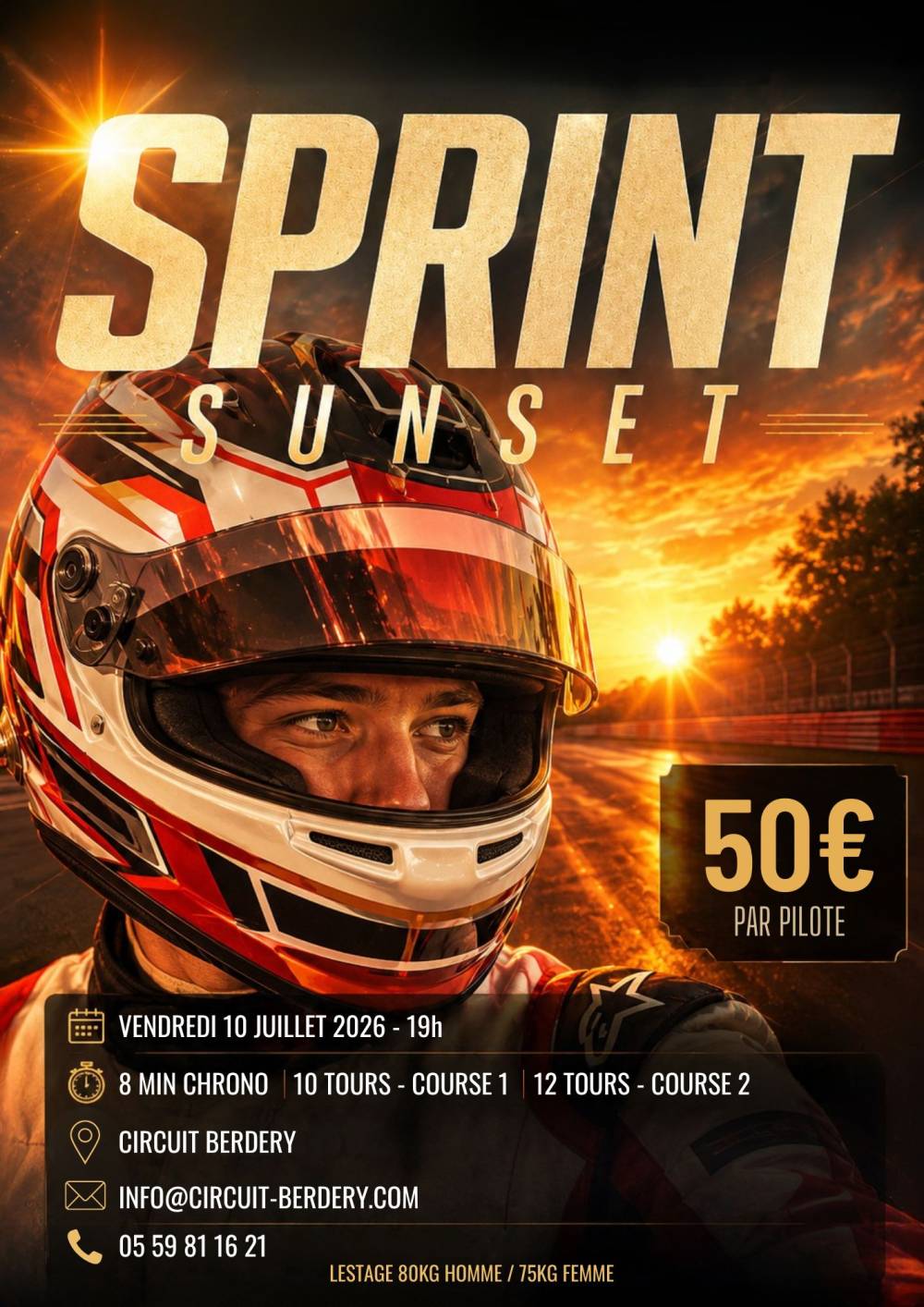Sprint Karting Sunset - Lescar-Pau (64)