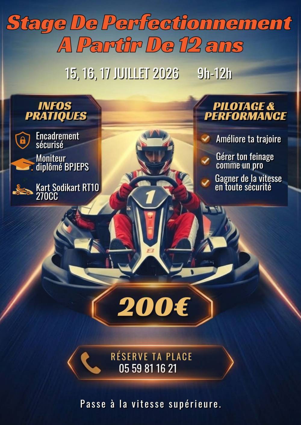 Stage De Perfectionnement Karting-Lescar (64)